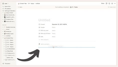 how to create a notion template from existing page