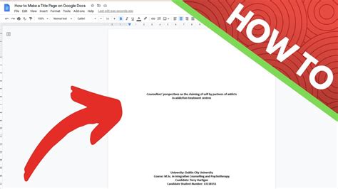how to create a page on docs