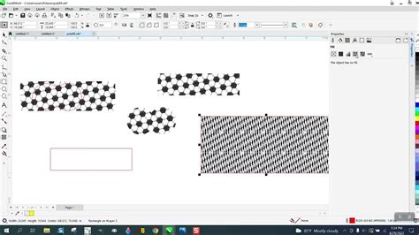how to create a pattern fill in coreldraw