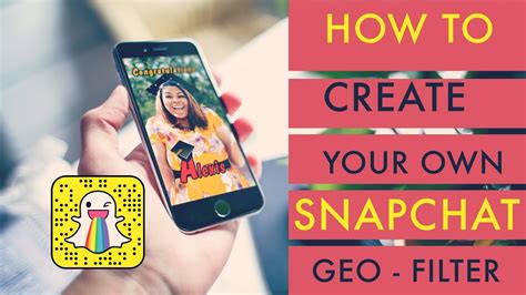 how to create a personalized snapchat filter
