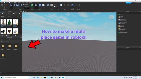 How To Create A Place In Roblox