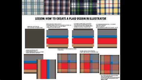 How To Create A Plaid Pattern