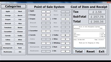 How To Create A Point Of Sale System In Java