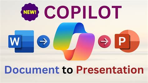 how to create a powerpoint presentation from a word document using copilot