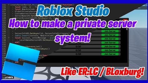 how to create a private room in roblox