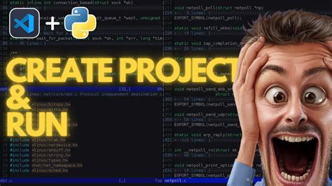 how to create a python project in visual studio code