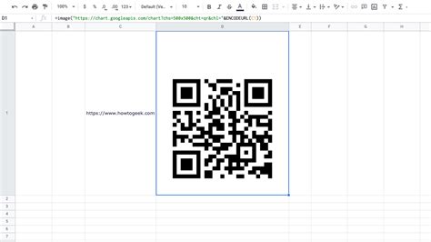 how to create a qr code for a google sheet link