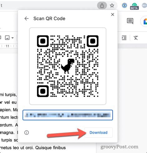 how to create a qr code for a google spreadsheet