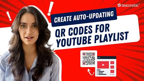 how to create a qr code for youtube playlist