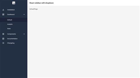 How To Create A Responsive Sidebar With Dropdown Menu In Reactjs