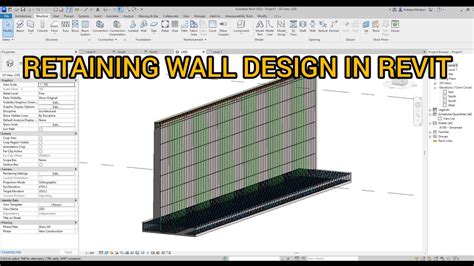 How To Create A Retaining Wall In Revit