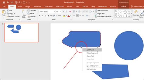 how to create a shape in powerpoint