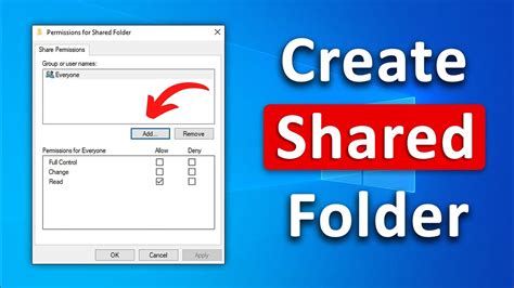 How To Create A Shared Folder On Desktop