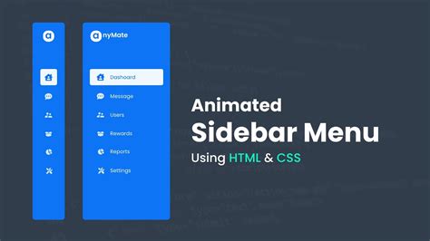 How To Create A Side Menu In
