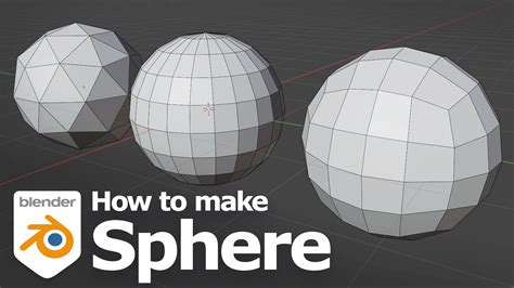 How To Create A Sphere In Blender