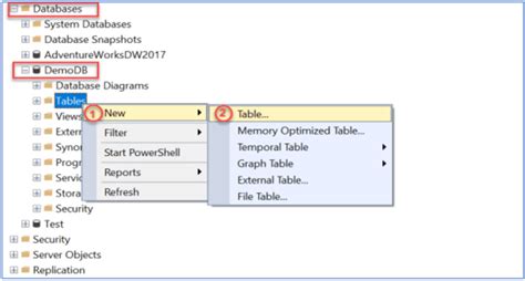 How To Create A Staging Table In Ssms