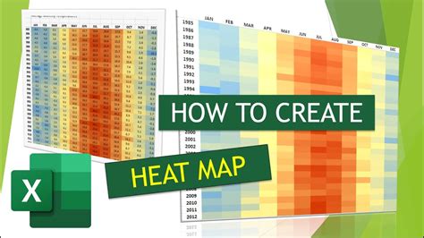 how to create a state heat map in excel