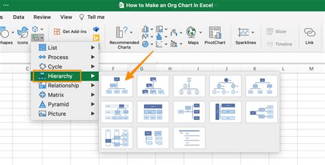 How To Create A Structure Chart In Excel