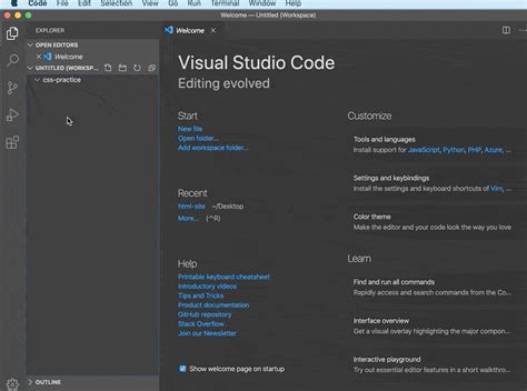 how to create a style css file on mac