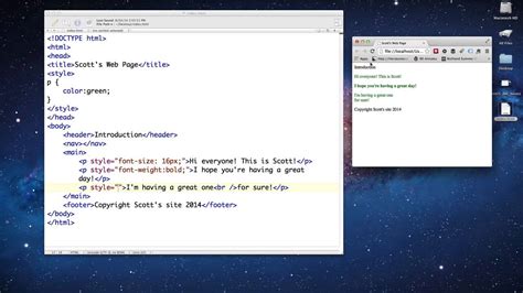 how to create a style sheet for editing