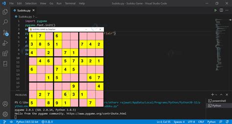 How To Create A Sudoku Puzzle In Python