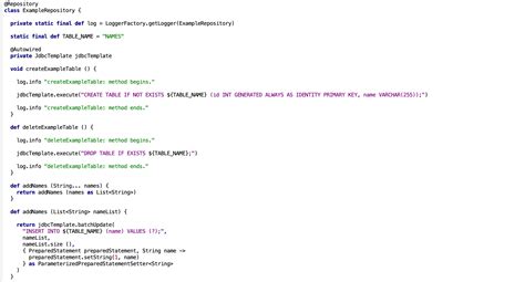 How To Create A Table In H2 Using Spring Boot