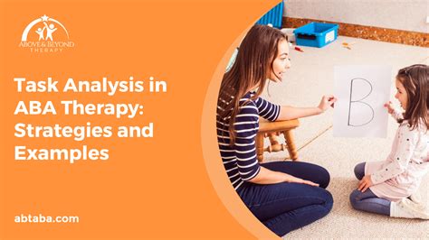 how to create a task analysis aba
