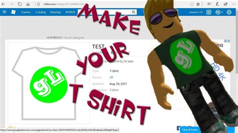 how to create a tee shirt in roblox