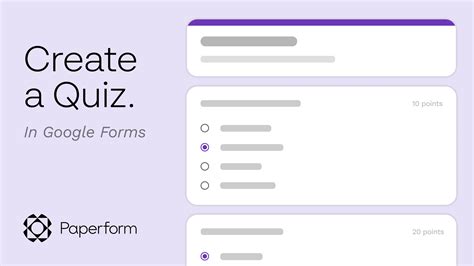 how to create a test on google forms