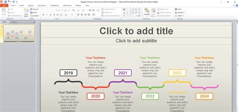 how to create a timeline graphic in powerpoint