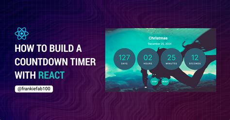 how to create a timer in react js
