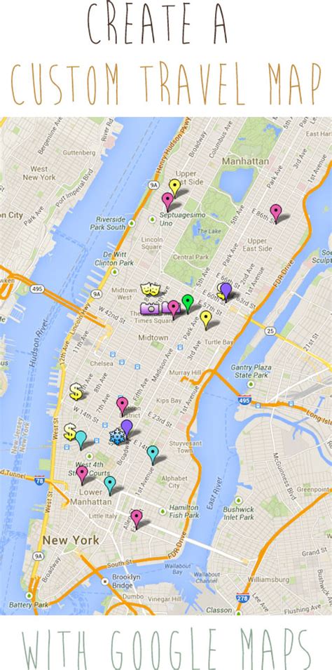 how to create a tour map in google maps