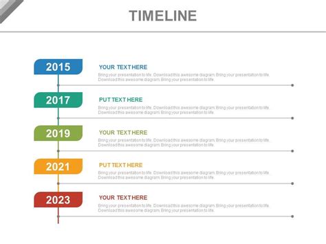 how to create a vertical timeline in powerpoint