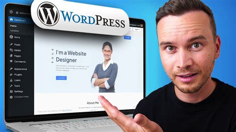 how to create a website - wordpress tutorial for beginners 2025
