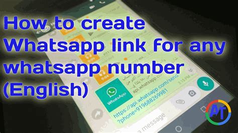 This Are How To Create A Whatsapp Link For My Number On Iphone In 2023