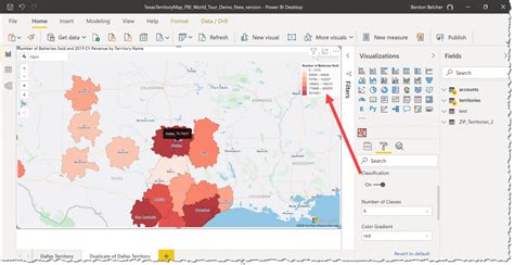 how to create a zip code map in power bi