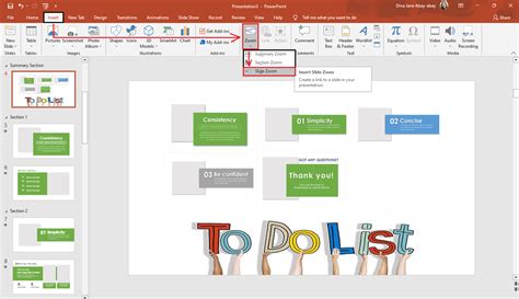 how to create a zoom background in powerpoint