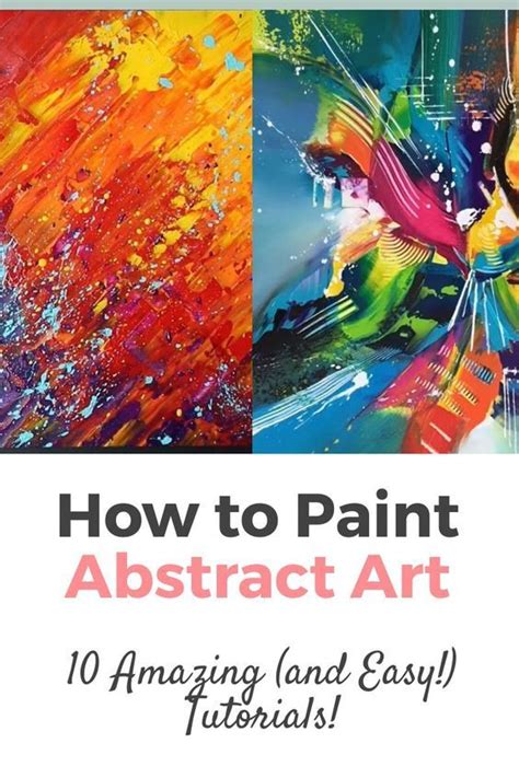 How To Create Abstract Art On Canvas