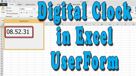 How To Create Alarm Clock In Excel