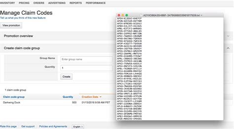 How To Create An Amazon Claim Code