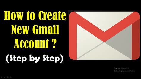 how to create an email account step 1 to 3