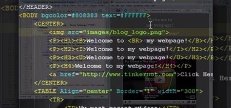 how to create an html website from scratch
