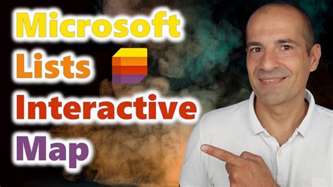 how to create an interactive map in sharepoint