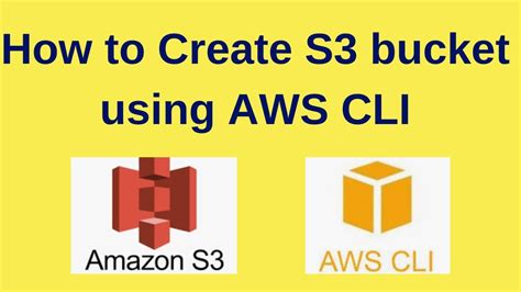 How To Create An S3 Bucket In Aws Cli