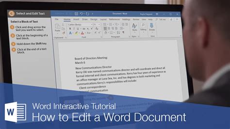 How To Create And Edit Document In Ms Word