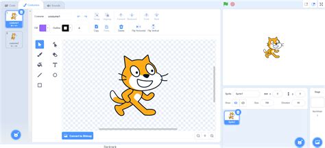 how to create animation in scratch