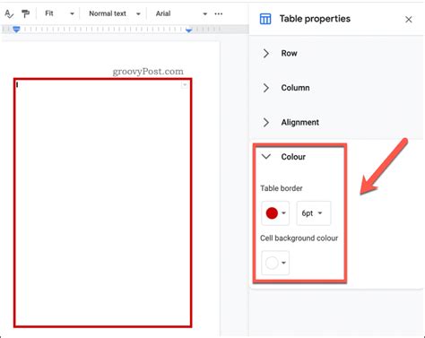 how to create border lines in google docs