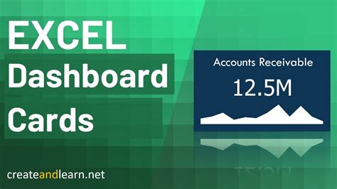 how to create cards in excel