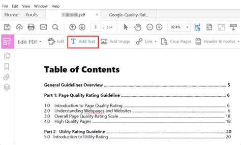 How To Create Clickable Table Of Contents In Adobe