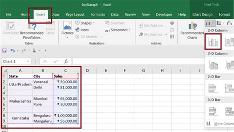 how to create comparison table in excel